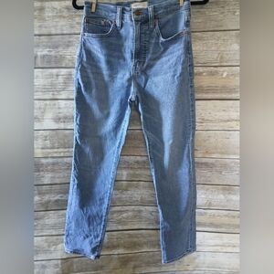 Madewell Perfect Vintage Jean, size 24, women's, high rise